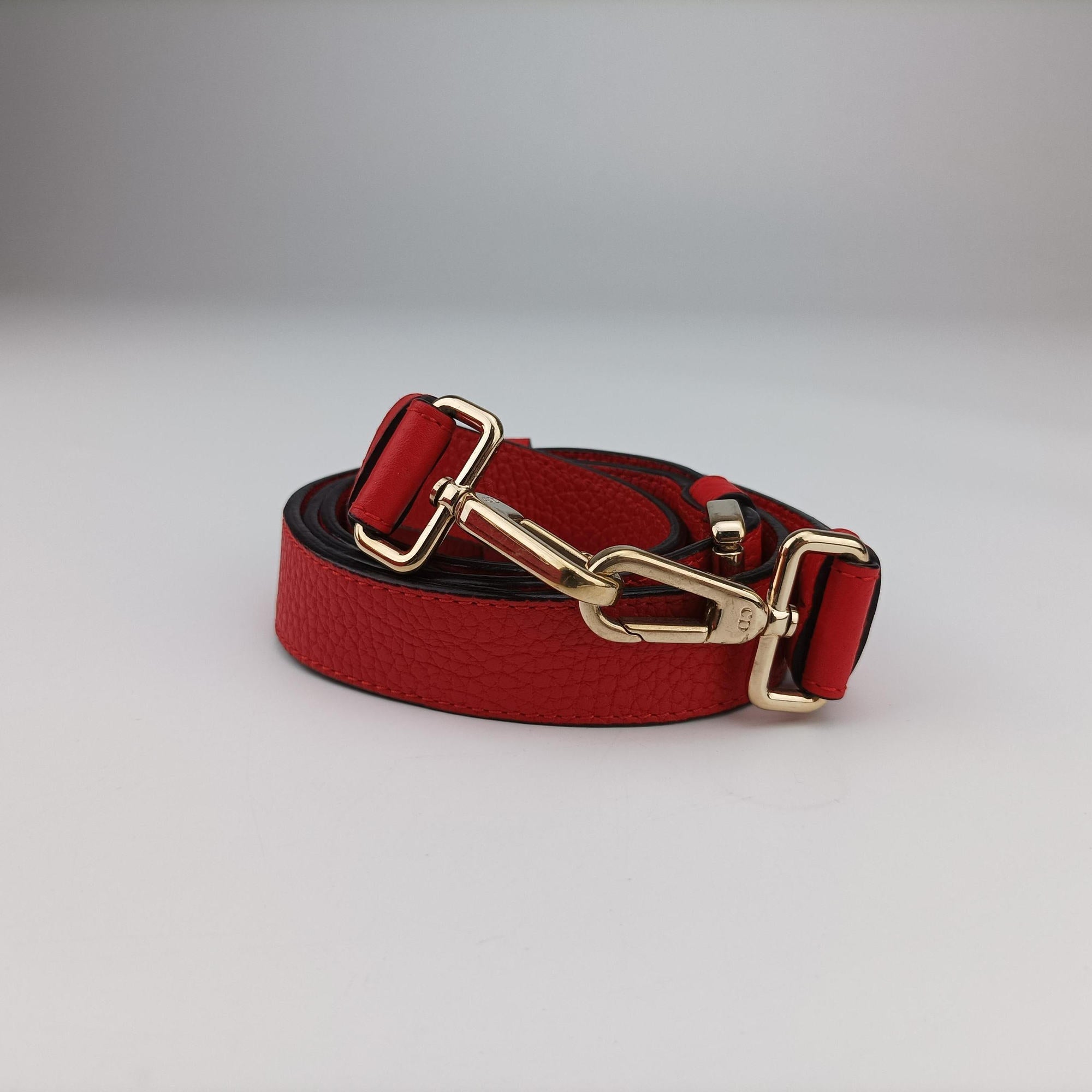 Pre-owned Christian Dior Be Dior Red Leather  shoulderbag | stylenewstar