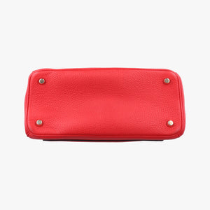 Pre-owned Christian Dior Be Dior Red Leather  shoulderbag | stylenewstar