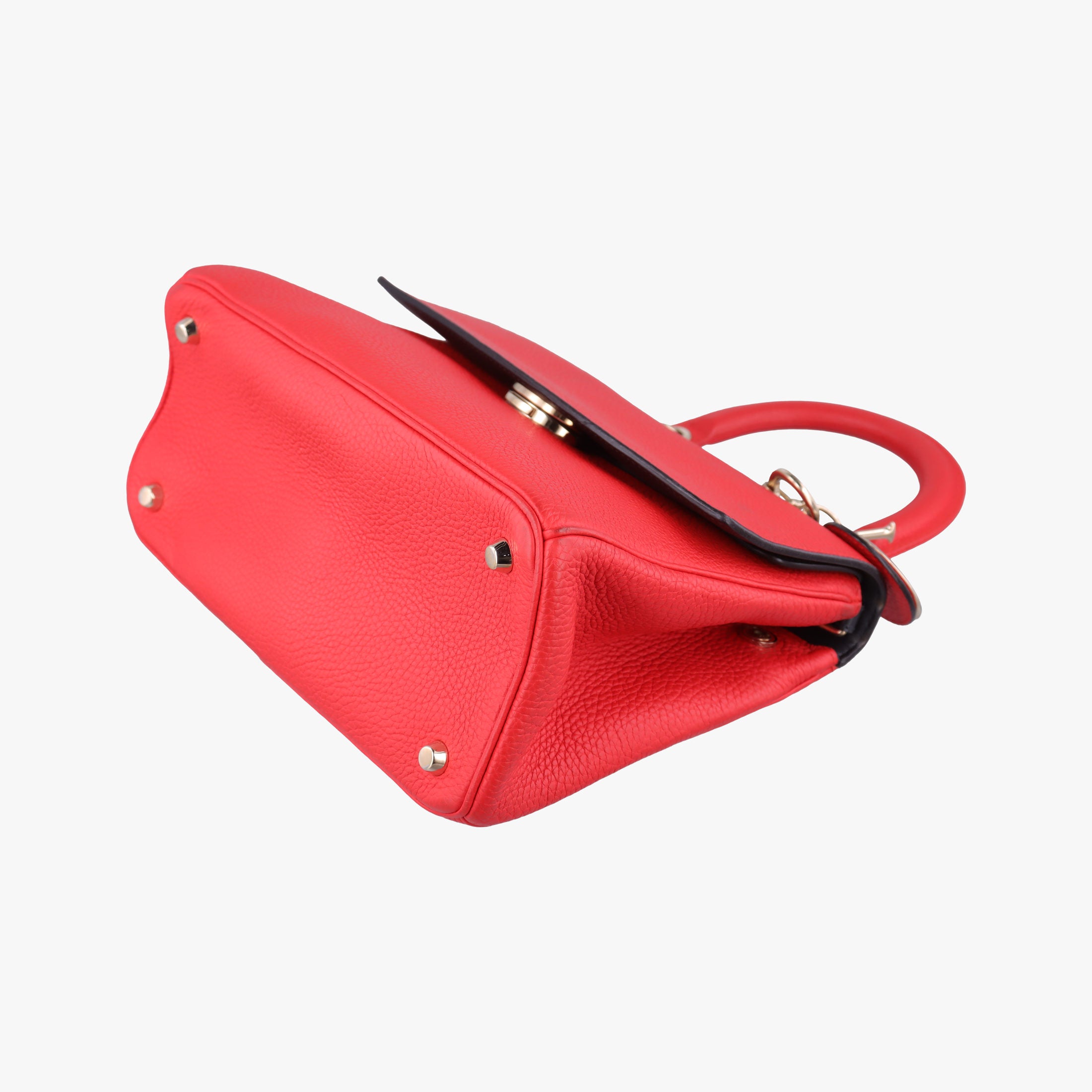 Pre-owned Christian Dior Be Dior Red Leather  shoulderbag | stylenewstar