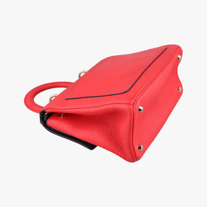 Pre-owned Christian Dior Be Dior Red Leather  shoulderbag | stylenewstar