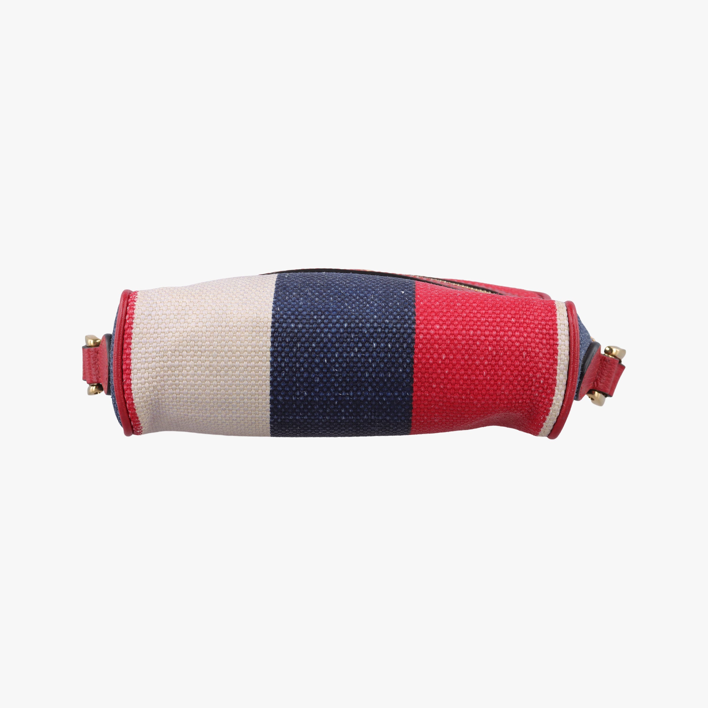 Vintage Gucci OPHIDIA Red × Navy × Ivory Canvas × Leather 517350 shoulderbag | stylenewstar