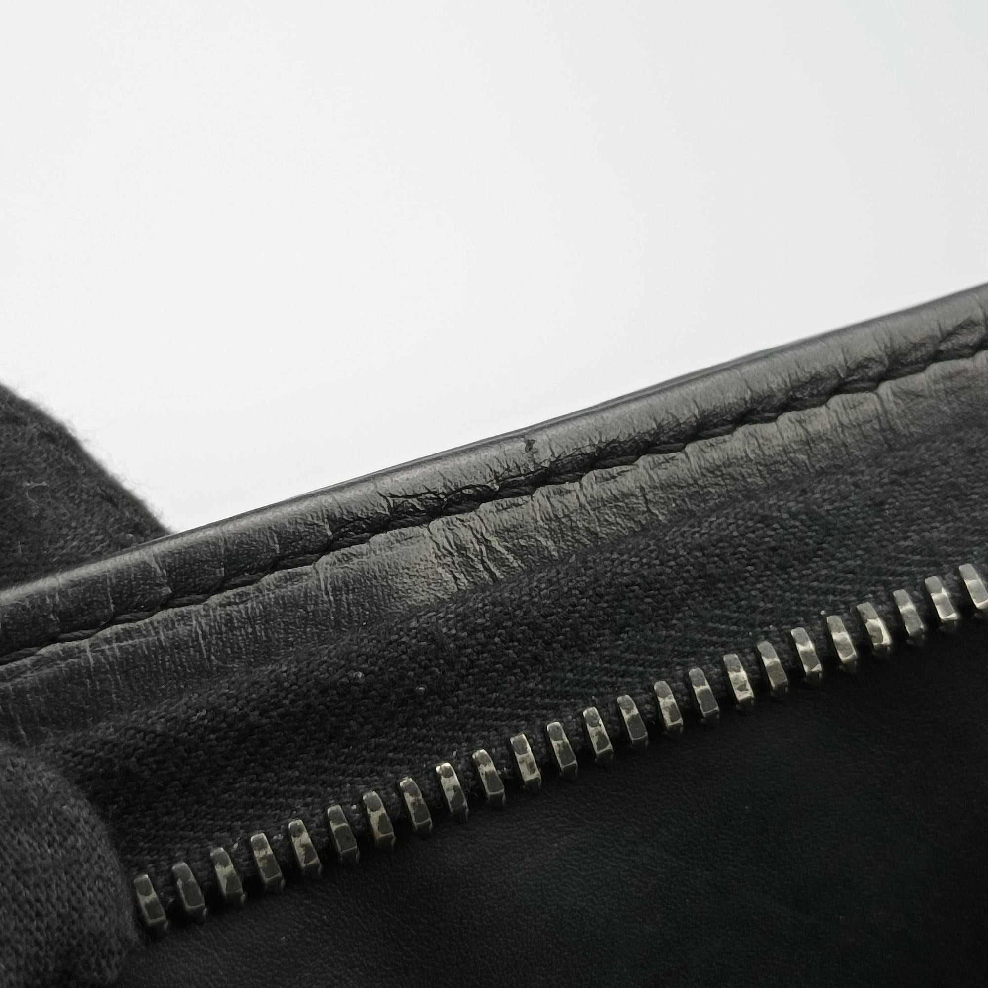 Vintage Bottega Veneta Intrecciato Black lambskin  handbag | stylenewstar