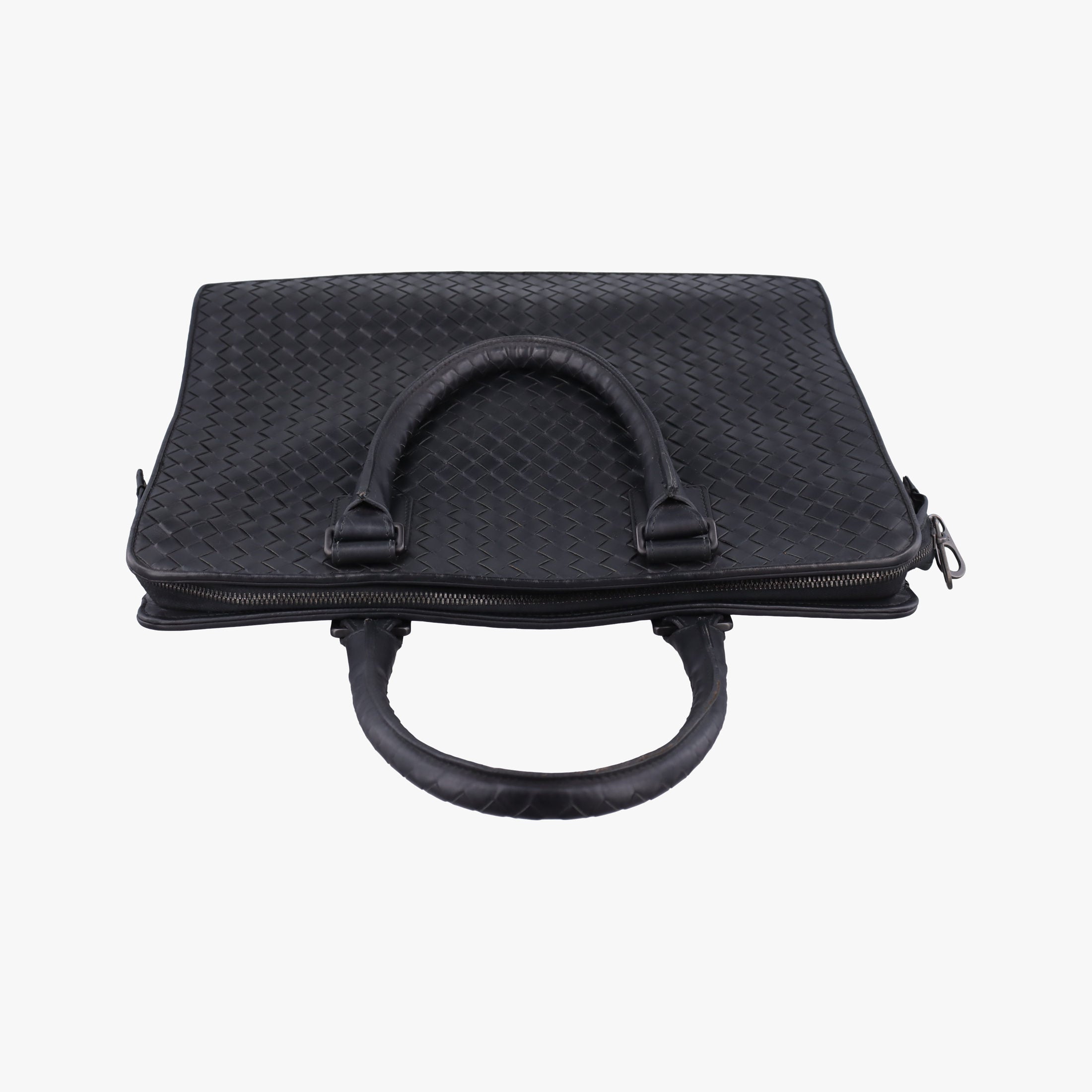 Vintage Bottega Veneta Intrecciato Black lambskin  handbag | stylenewstar