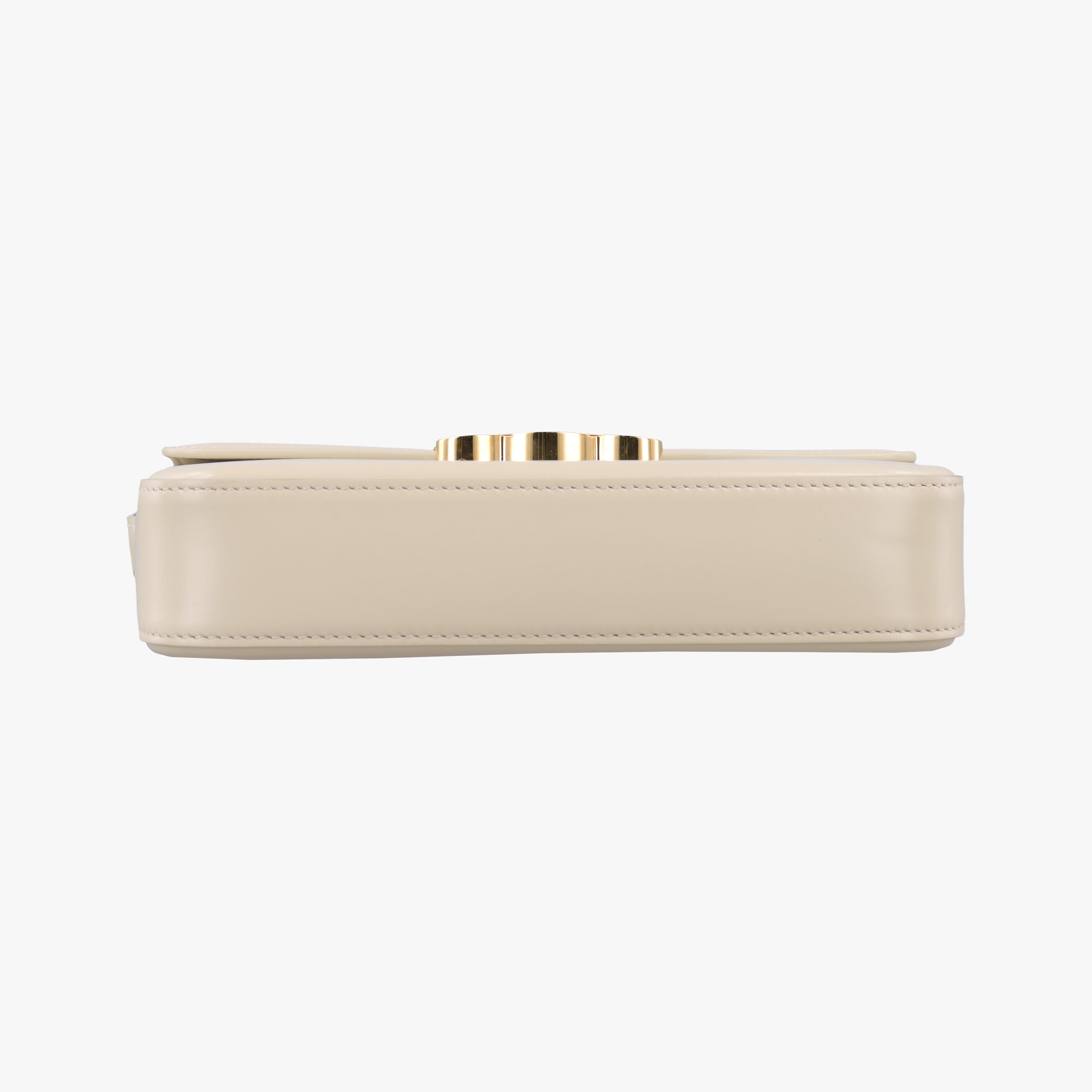 Secondhand Celine Claude Triomphe Beige Leather  shoulderbag | stylenewstar