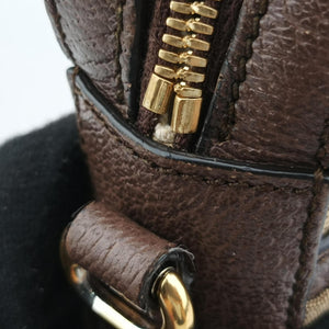 Secondhand Gucci Jumbo GG Messenger Brown canvas×leather 675891 shoulderbag | stylenewstar