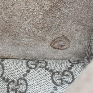 Secondhand Gucci Dionysus Beige×Brown PVC coated canvas × suede 421970 shoulderbag | stylenewstar