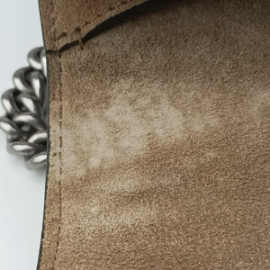 Secondhand Gucci Dionysus Beige×Brown PVC coated canvas × suede 421970 shoulderbag | stylenewstar