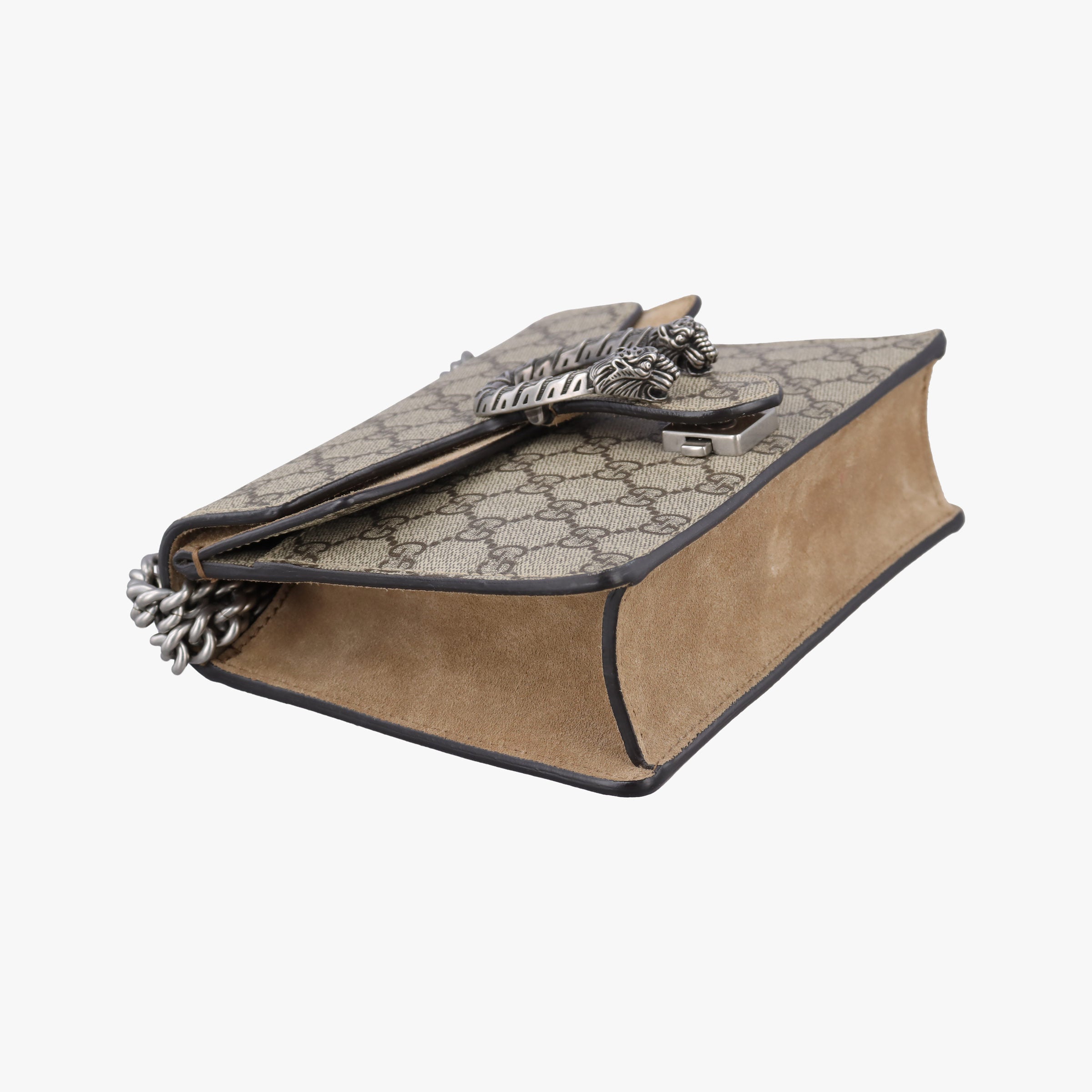Secondhand Gucci Dionysus Beige×Brown PVC coated canvas × suede 421970 shoulderbag | stylenewstar