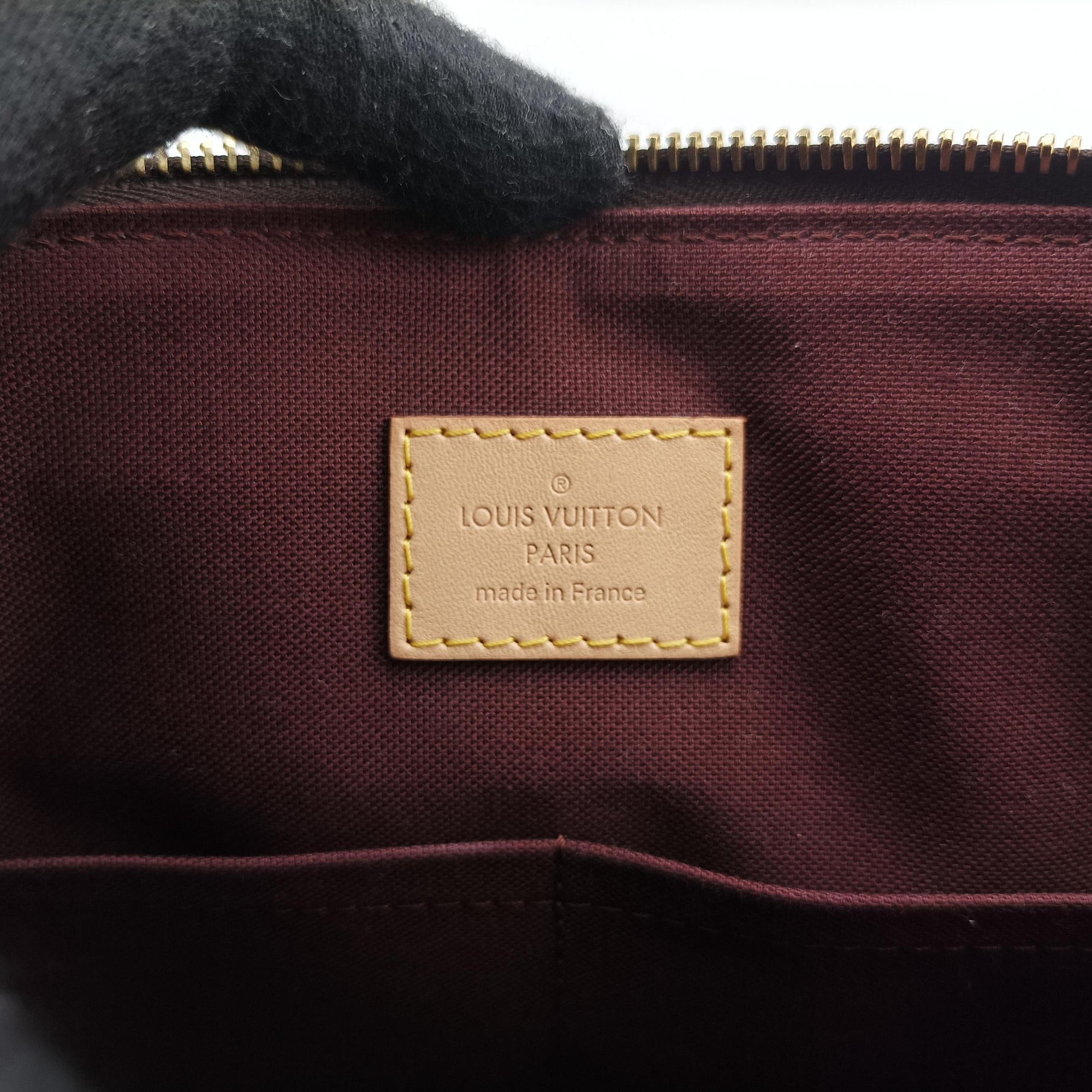 Pre-owned Louis Vuitton Rivoli MM Brown Monogram Canvas M44546 handbag | stylenewstar