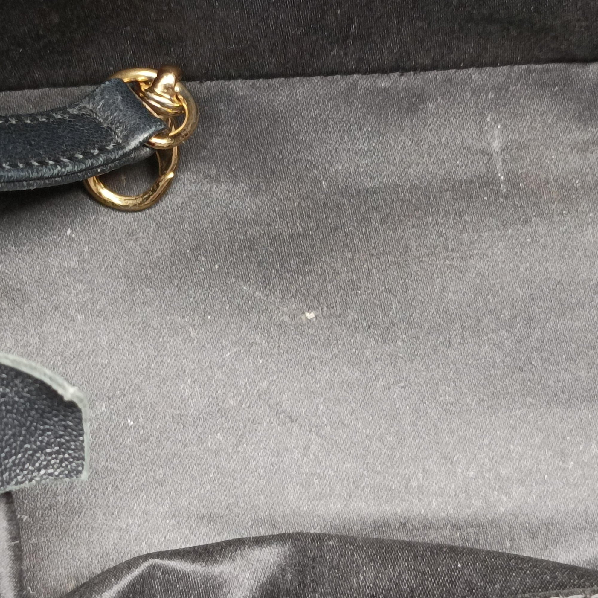 Vintage Chanel Matelasse PST Black caviar skin A50994 shoulderbag | stylenewstar