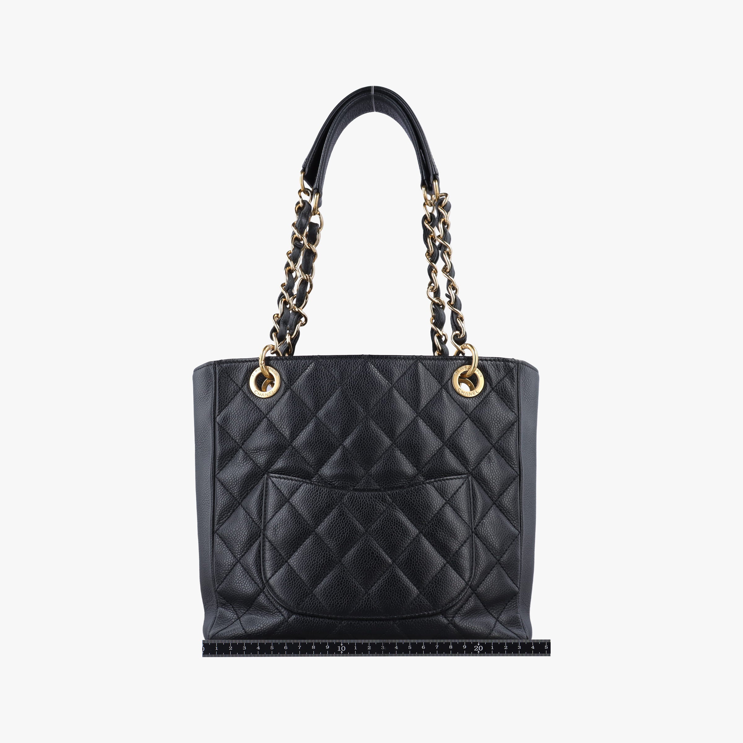 Vintage Chanel Matelasse PST Black caviar skin A50994 shoulderbag | stylenewstar