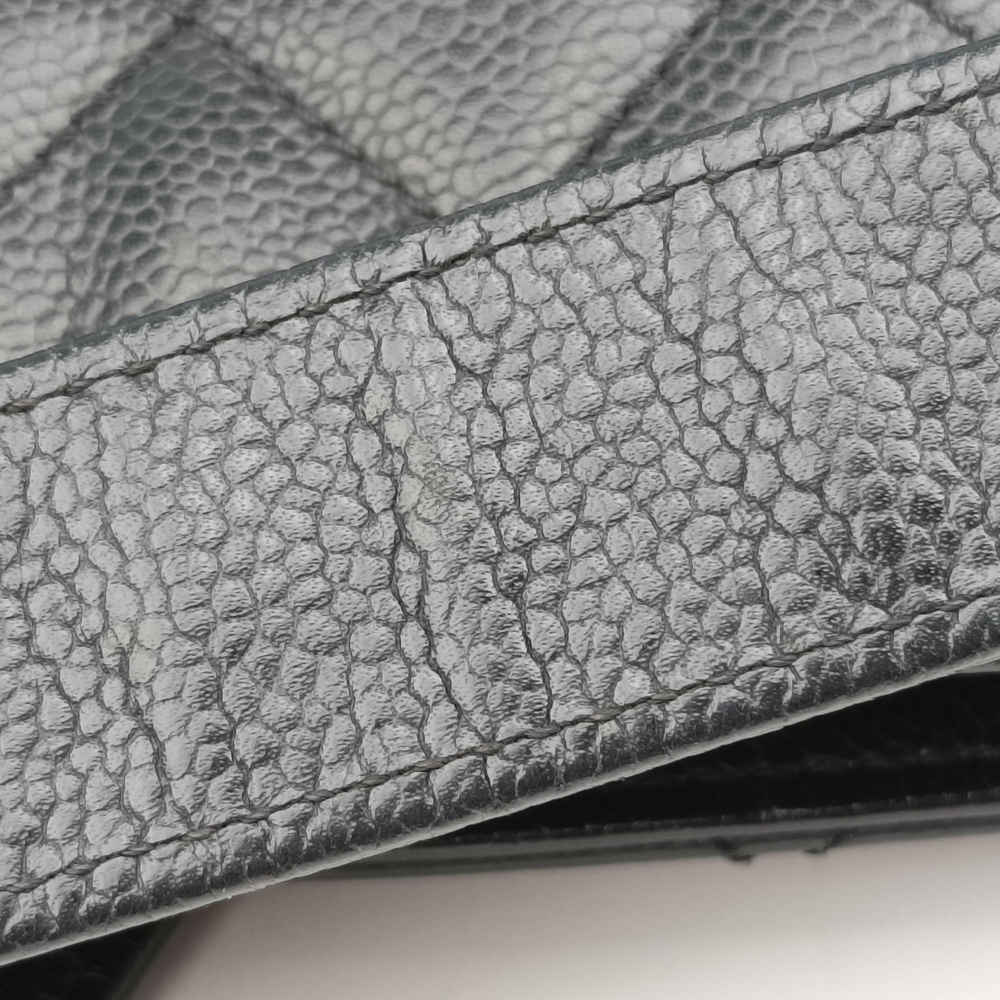 Vintage Chanel Matelasse PST Black caviar skin A50994 shoulderbag | stylenewstar