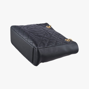 Vintage Chanel Matelasse PST Black caviar skin A50994 shoulderbag | stylenewstar