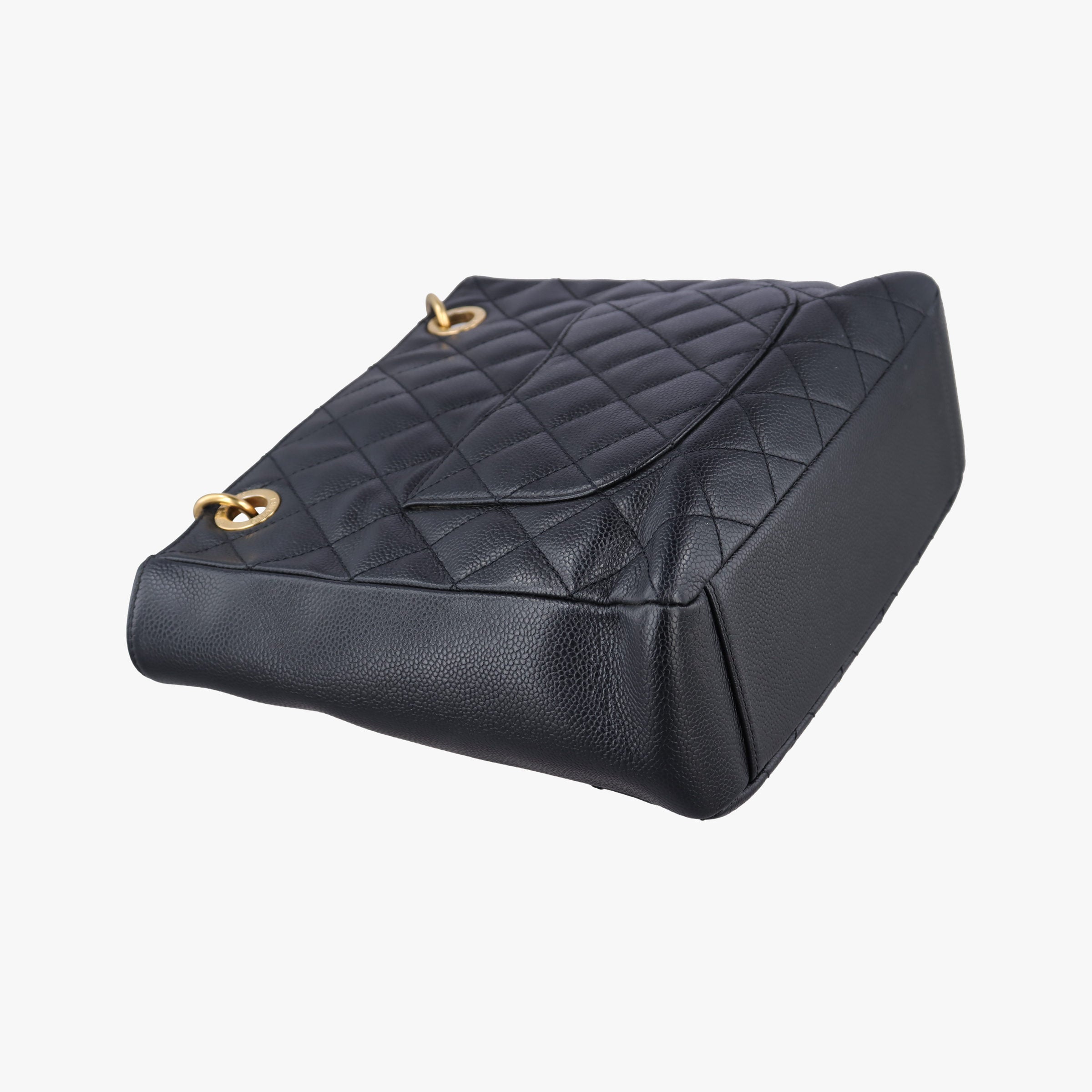 Vintage Chanel Matelasse PST Black caviar skin A50994 shoulderbag | stylenewstar
