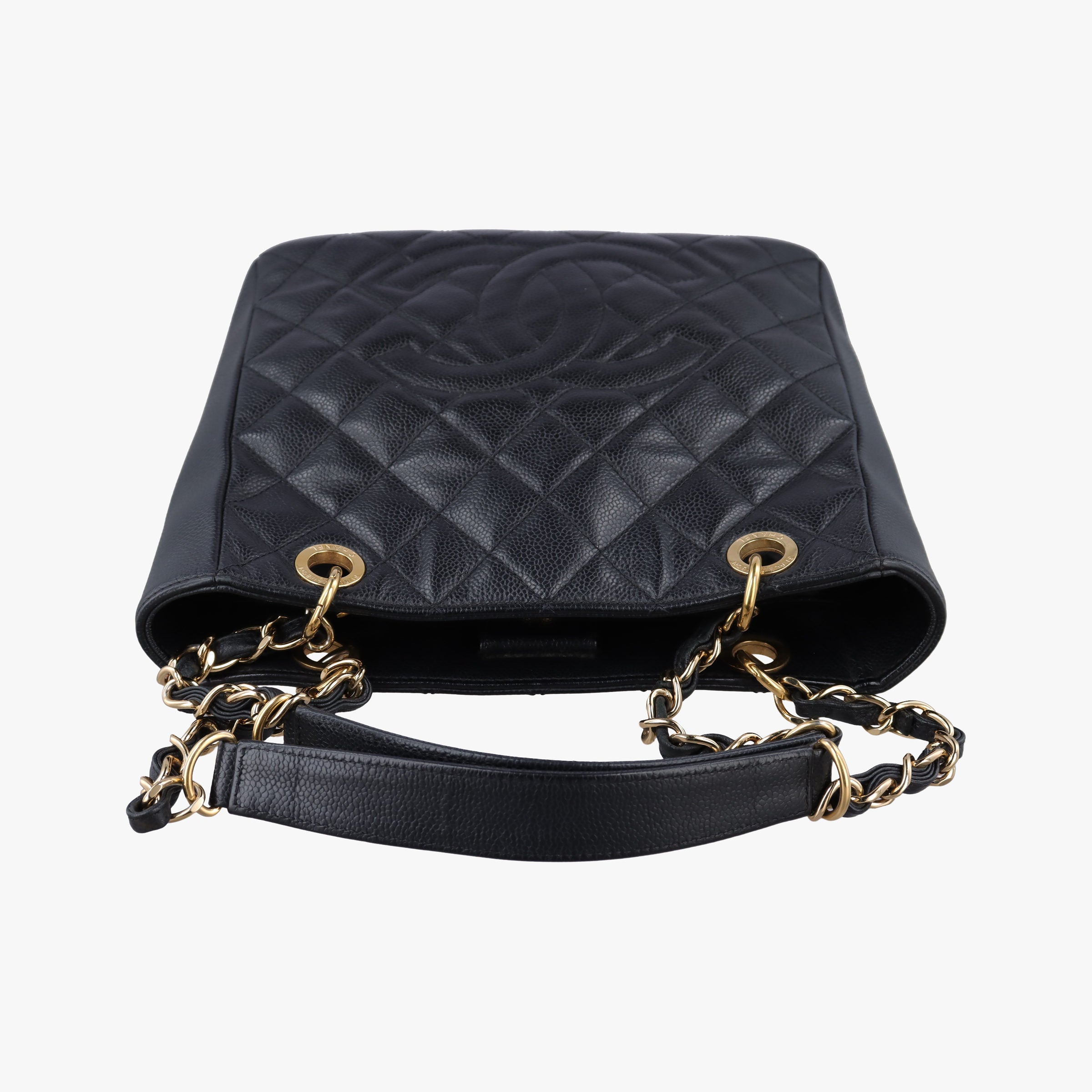 Vintage Chanel Matelasse PST Black caviar skin A50994 shoulderbag | stylenewstar