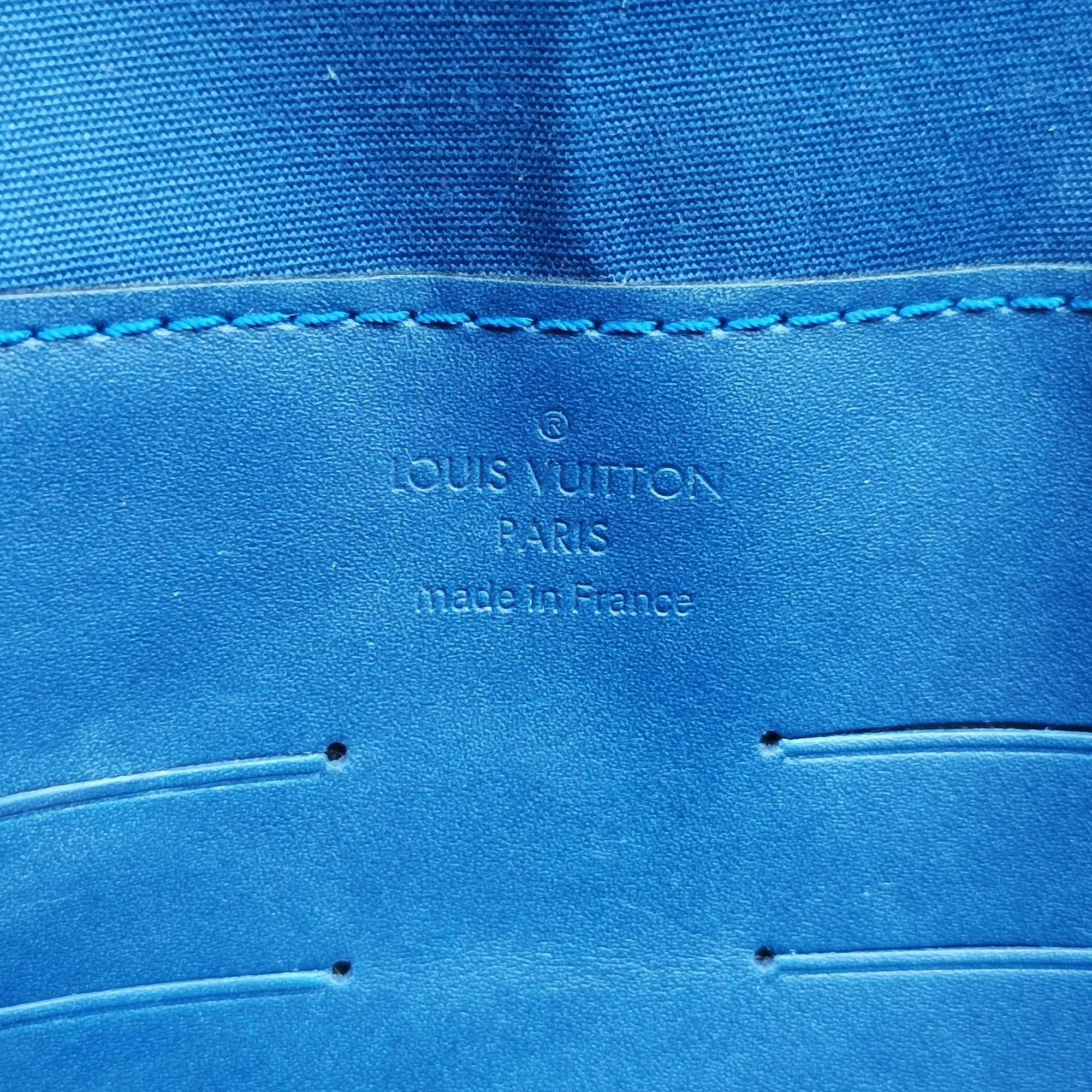 Pre-owned Louis Vuitton Clutch Ana Granblue Vernis M90094　 shoulderbag | stylenewstar