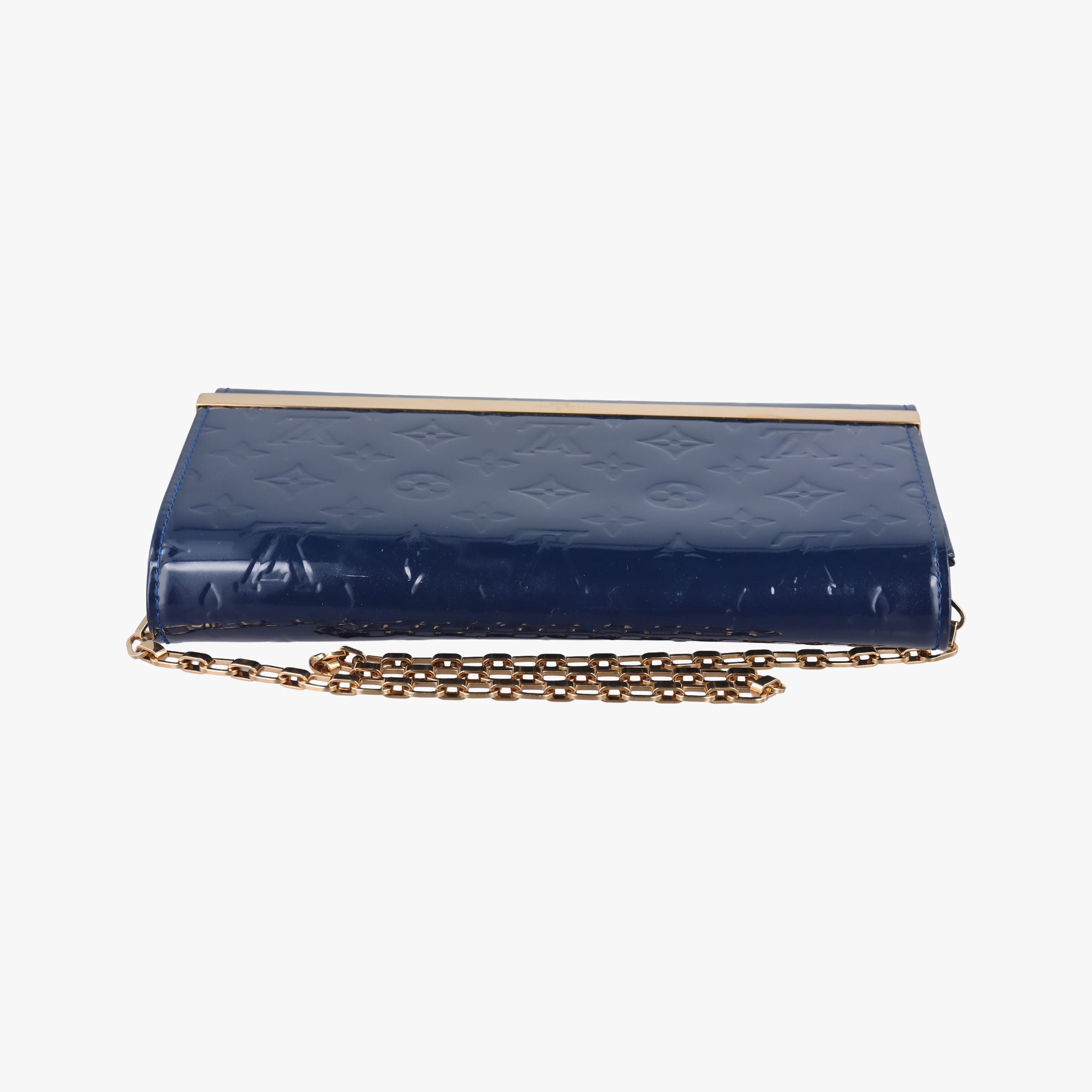 Pre-owned Louis Vuitton Clutch Ana Granblue Vernis M90094　 shoulderbag | stylenewstar