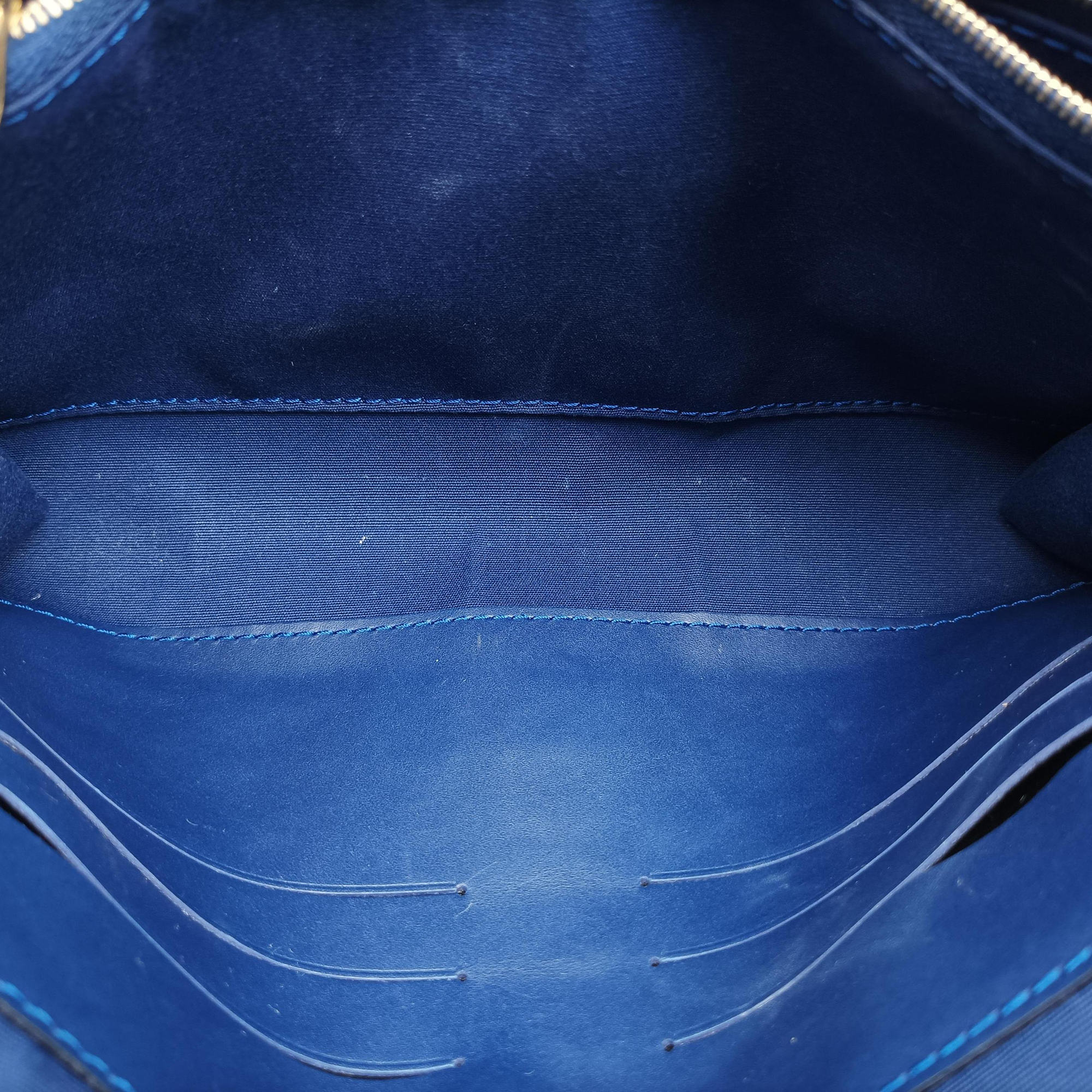 Pre-owned Louis Vuitton Clutch Ana Granblue Vernis M90094　 shoulderbag | stylenewstar