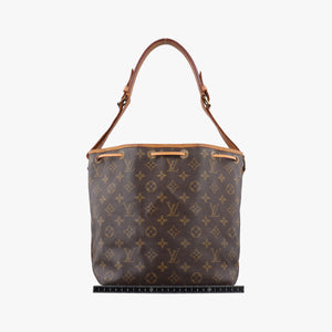 Pre-owned Louis Vuitton Petit Noe Brown Monogram Canvas M42226 shoulderbag | stylenewstar