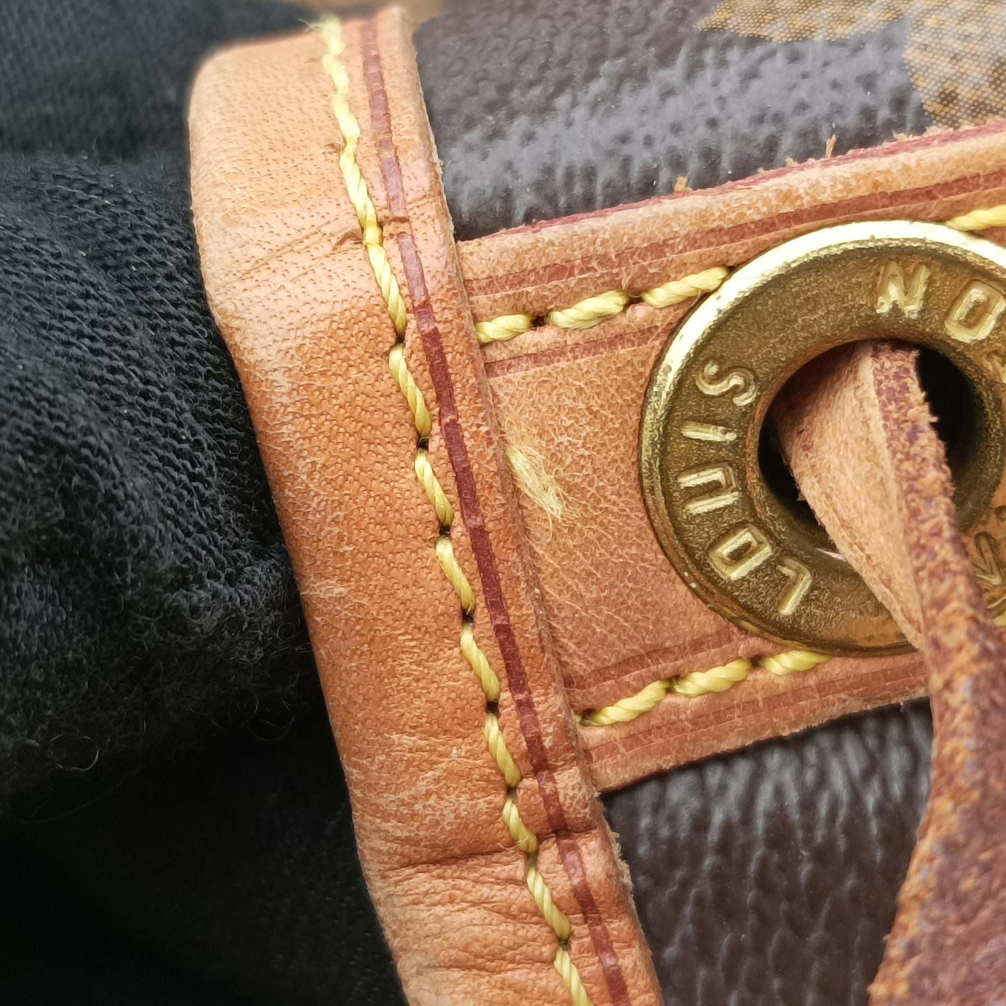 Pre-owned Louis Vuitton Noe Brown Monogram Canvas M42224 shoulderbag | stylenewstar
