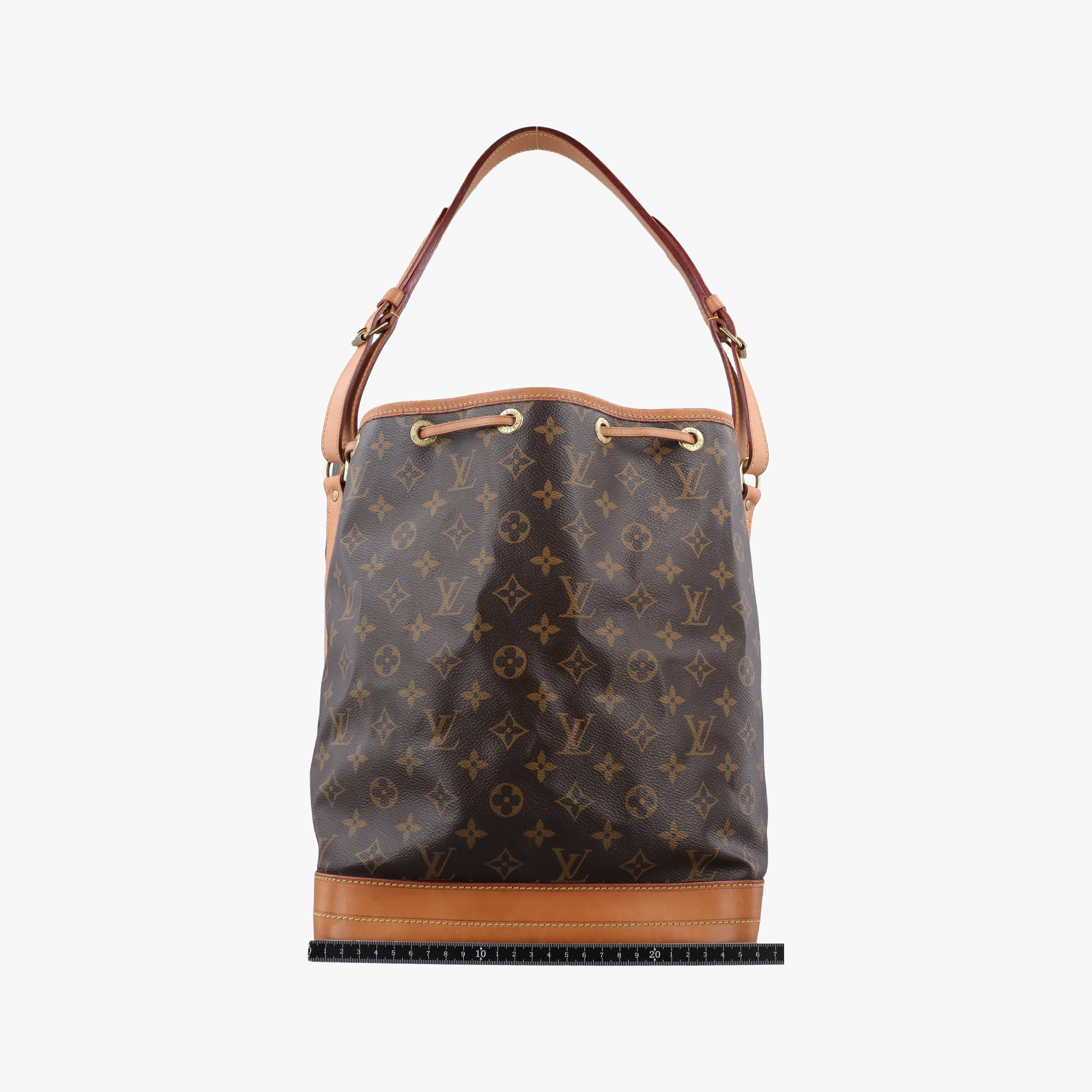 Pre-owned Louis Vuitton Noe Brown Monogram Canvas M42224 shoulderbag | stylenewstar