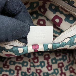 Pre-owned Gucci Hysteria Guccissima Ivory Leather 211844 shoulderbag | stylenewstar