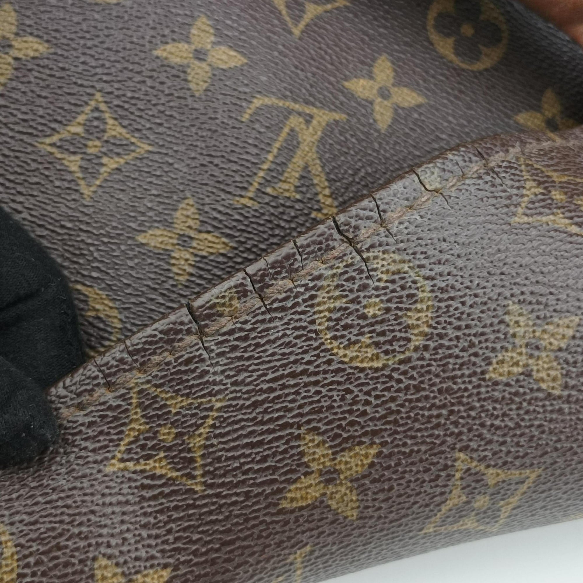 Pre-owned Louis Vuitton ARTSY MM Brown Monogram Canvas M40249 handbag | stylenewstar