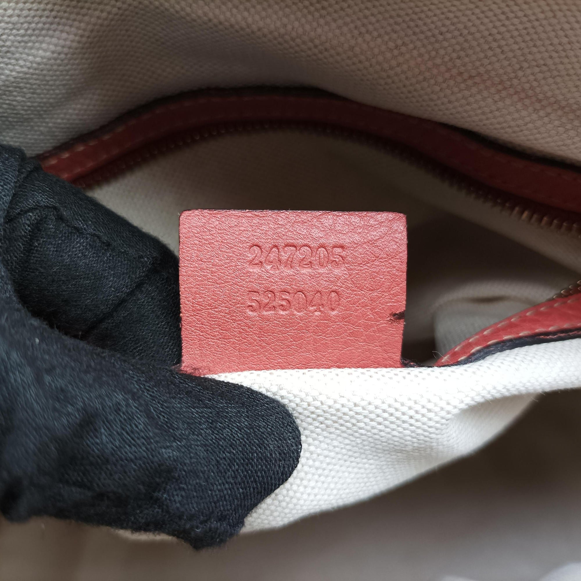 Secondhand Gucci Sherry Line Pink Leather 247205 bostonbag | stylenewstar