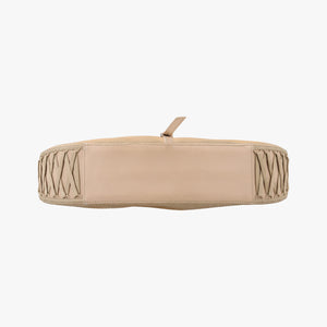 Pre-owned Christian Dior Admit It Beige suede  shoulderbag | stylenewstar