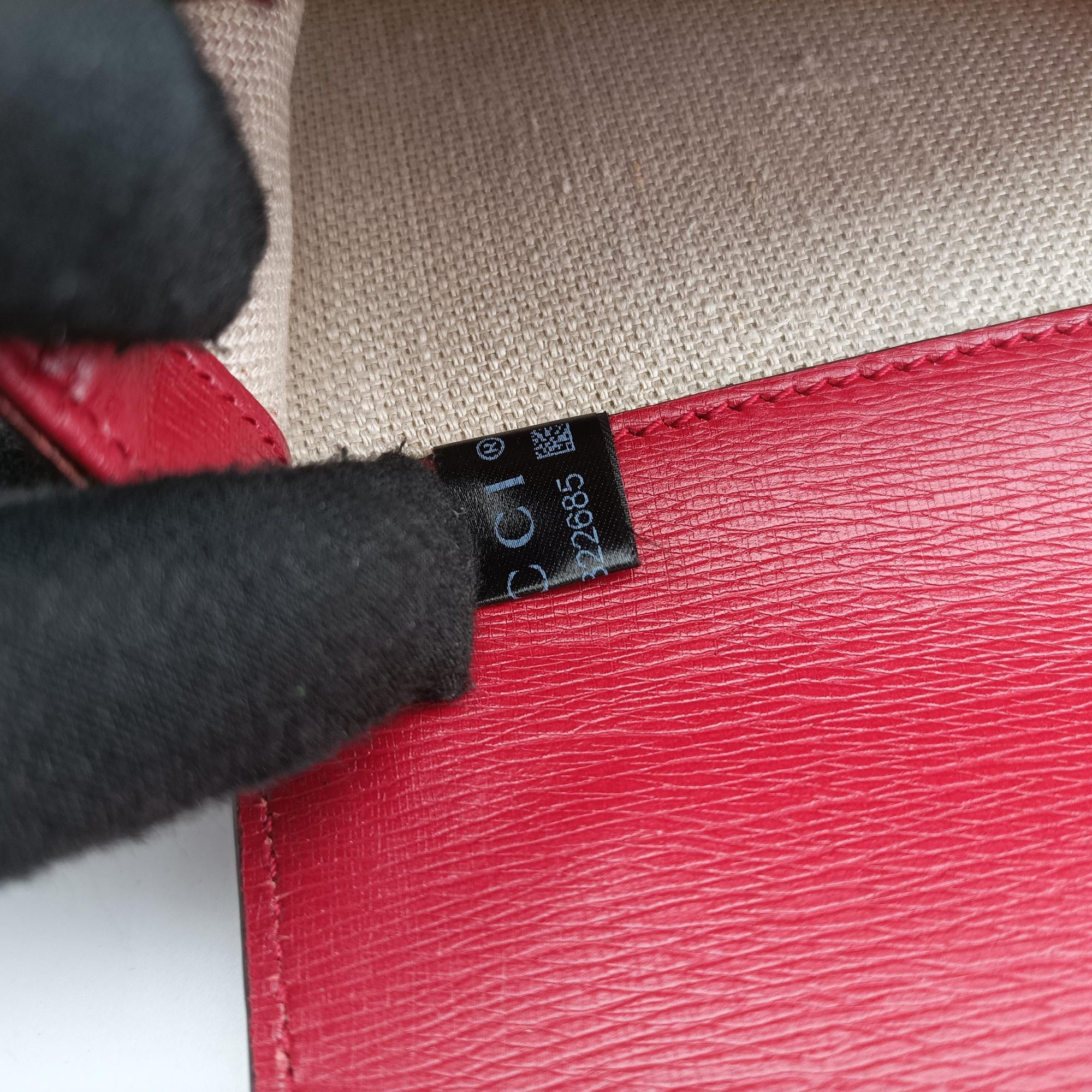 Secondhand Gucci Dionysus Red×Multicolour Leather 400249 shoulderbag | stylenewstar