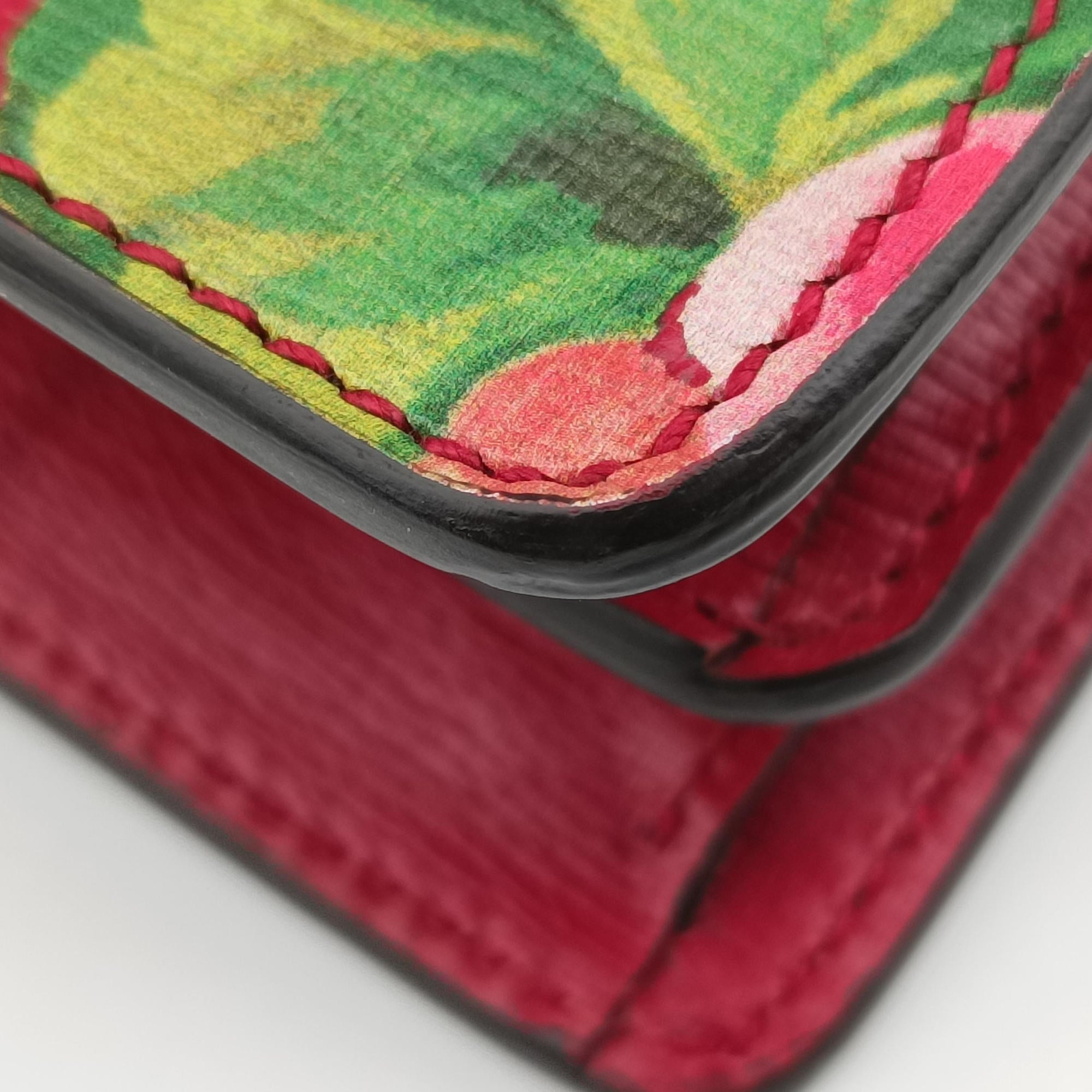 Secondhand Gucci Dionysus Red×Multicolour Leather 400249 shoulderbag | stylenewstar