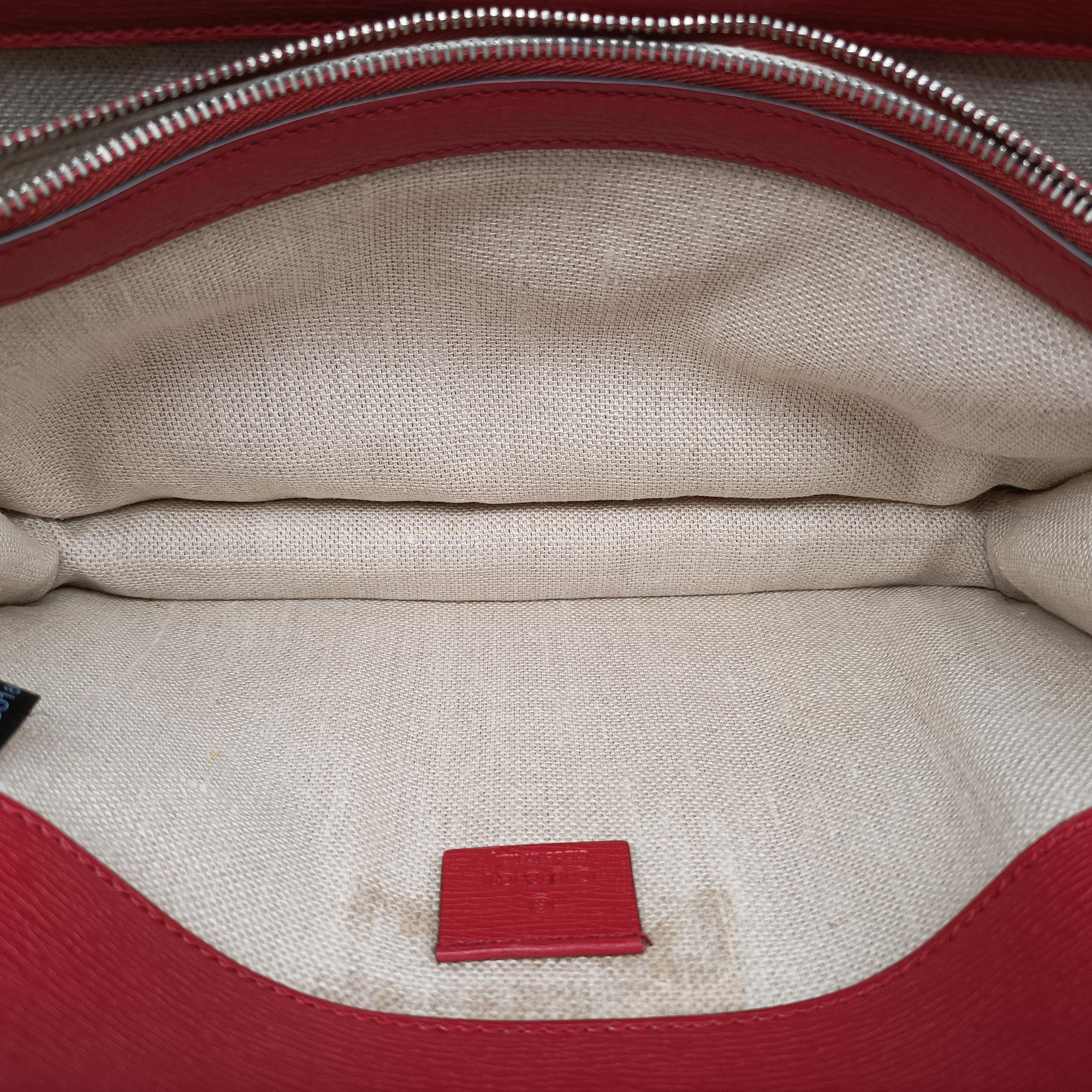 Secondhand Gucci Dionysus Red×Multicolour Leather 400249 shoulderbag | stylenewstar