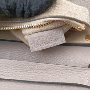 Pre-owned Chloe DREW Grey Leather  shoulderbag | stylenewstar