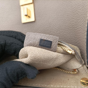 Pre-owned Chloe DREW Grey Leather  shoulderbag | stylenewstar