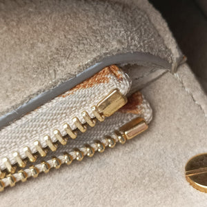 Pre-owned Chloe DREW Grey Leather  shoulderbag | stylenewstar