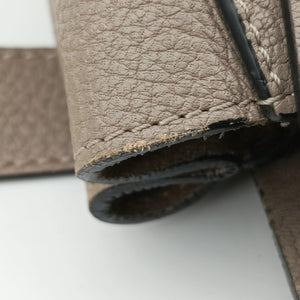 Pre-owned Chloe DREW Grey Leather  shoulderbag | stylenewstar