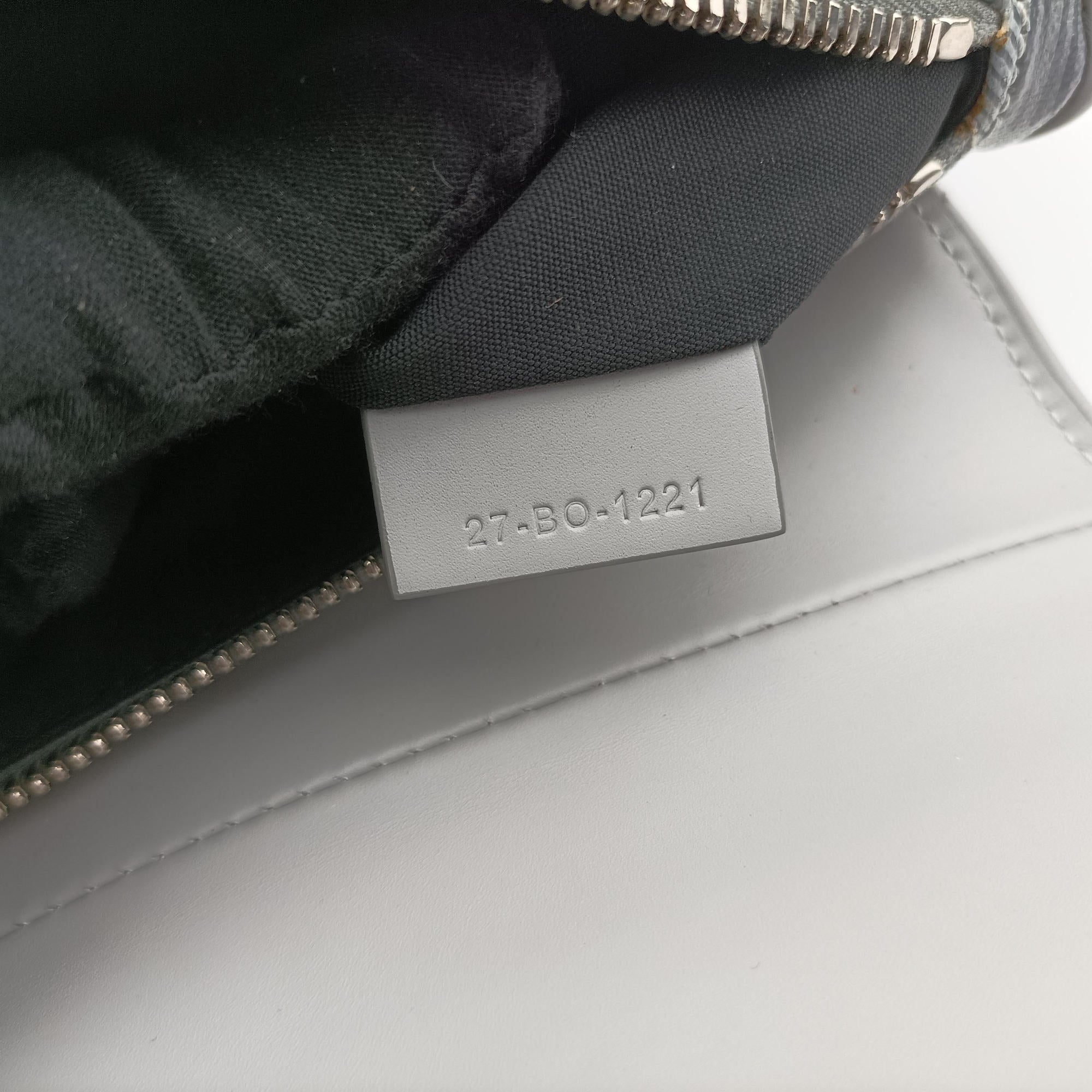 Pre-owned Christian Dior Saddle Grey PVC coated canvas × leather  crossbodybag | stylenewstar