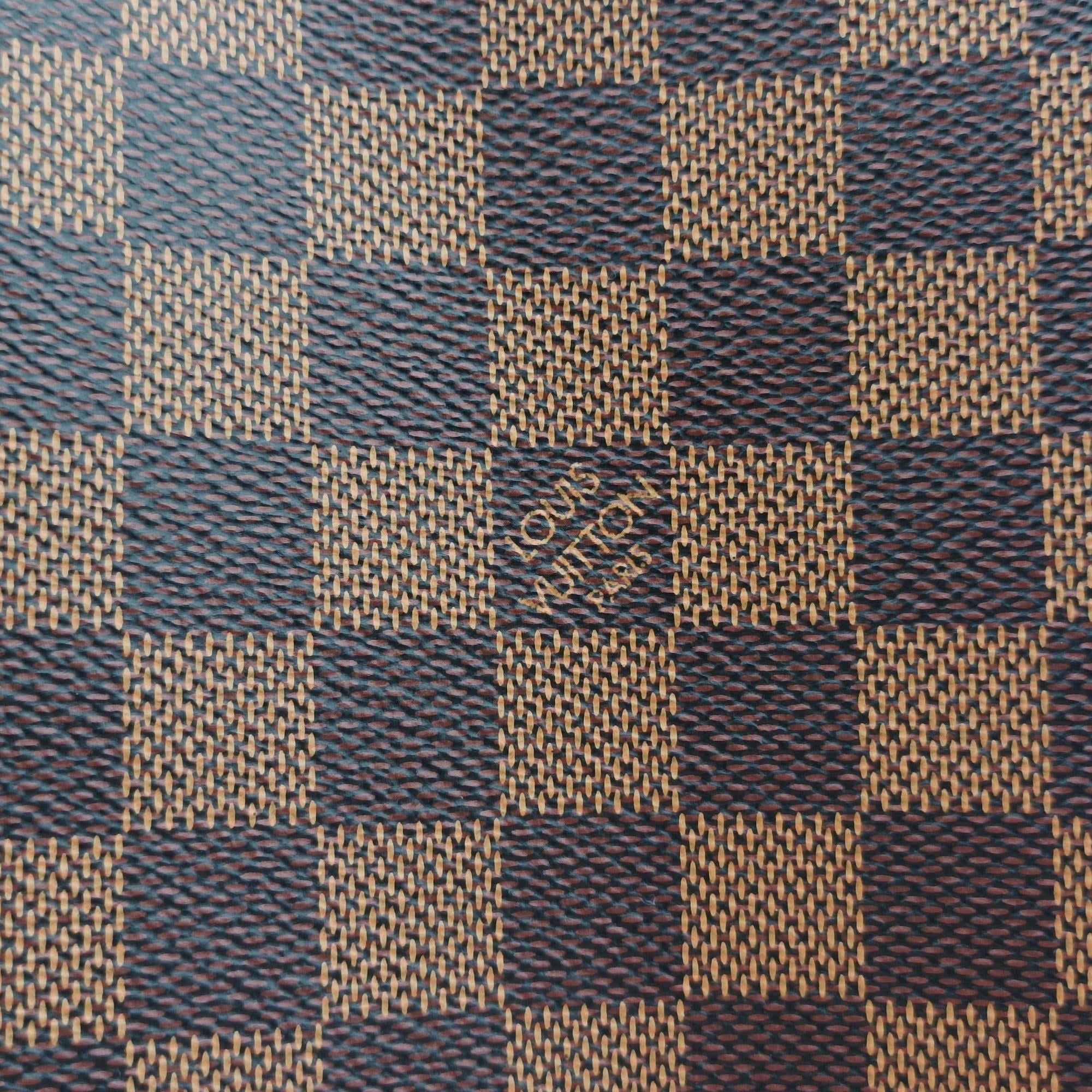 Pre-owned Louis Vuitton NEVERFULL MM EBENE Damier Canvas N51105 shoulderbag | stylenewstar