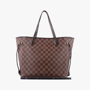 Pre-owned Louis Vuitton NEVERFULL MM EBENE Damier Canvas N51105 shoulderbag | stylenewstar