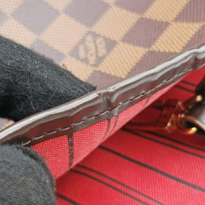 Pre-owned Louis Vuitton NEVERFULL MM EBENE Damier Canvas N51105 shoulderbag | stylenewstar