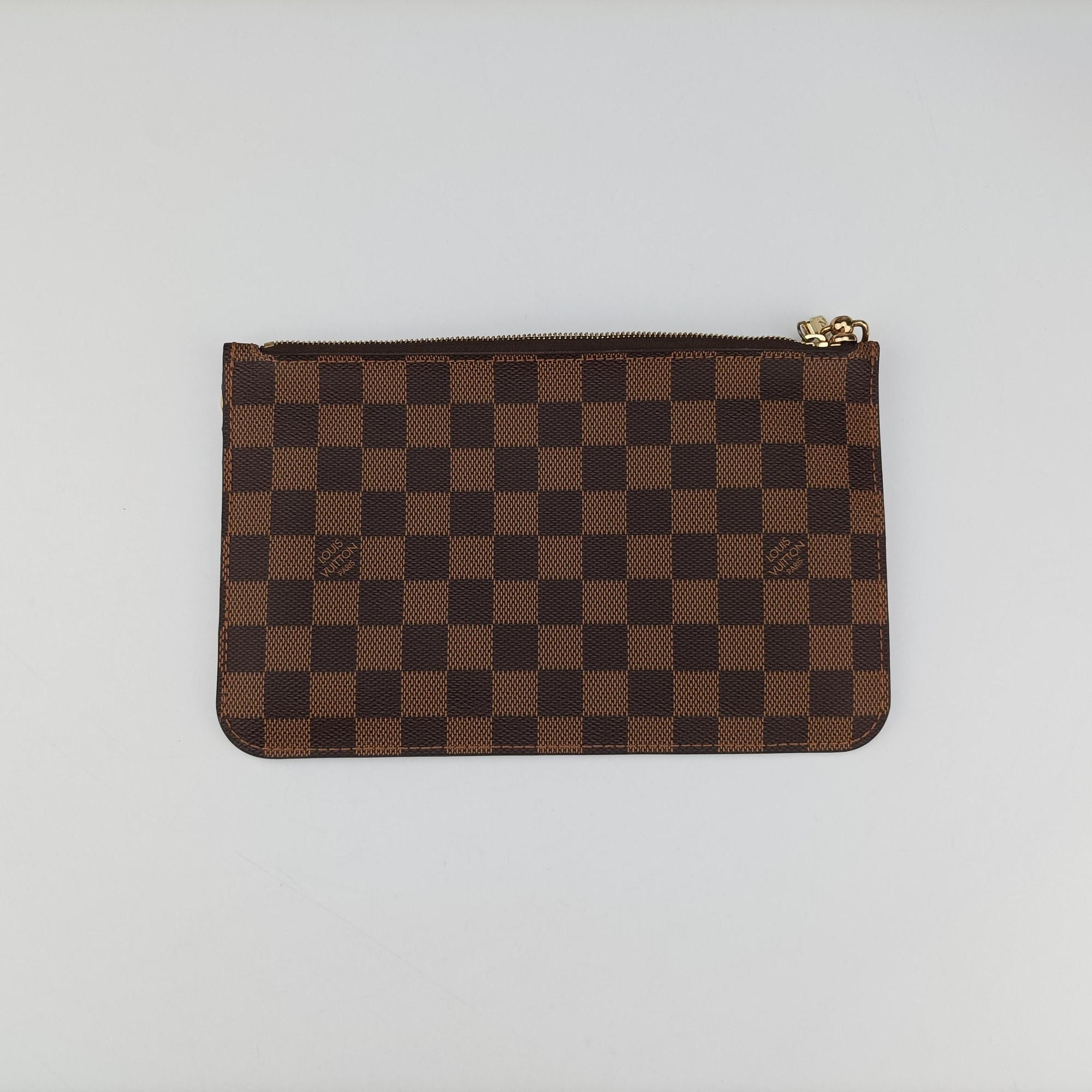 Pre-owned Louis Vuitton NEVERFULL MM EBENE Damier Canvas N51105 shoulderbag | stylenewstar