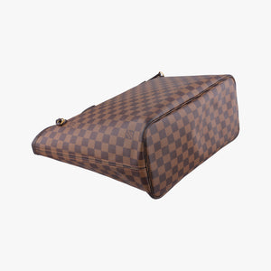 Pre-owned Louis Vuitton NEVERFULL MM EBENE Damier Canvas N51105 shoulderbag | stylenewstar