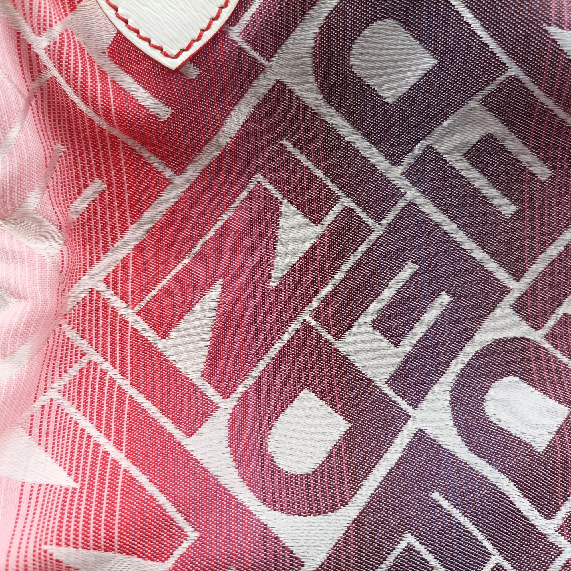 Secondhand Fendi Forever Gradient Print  Pink × Fuchsia Canvas × Leather 8BL068 handbag | stylenewstar