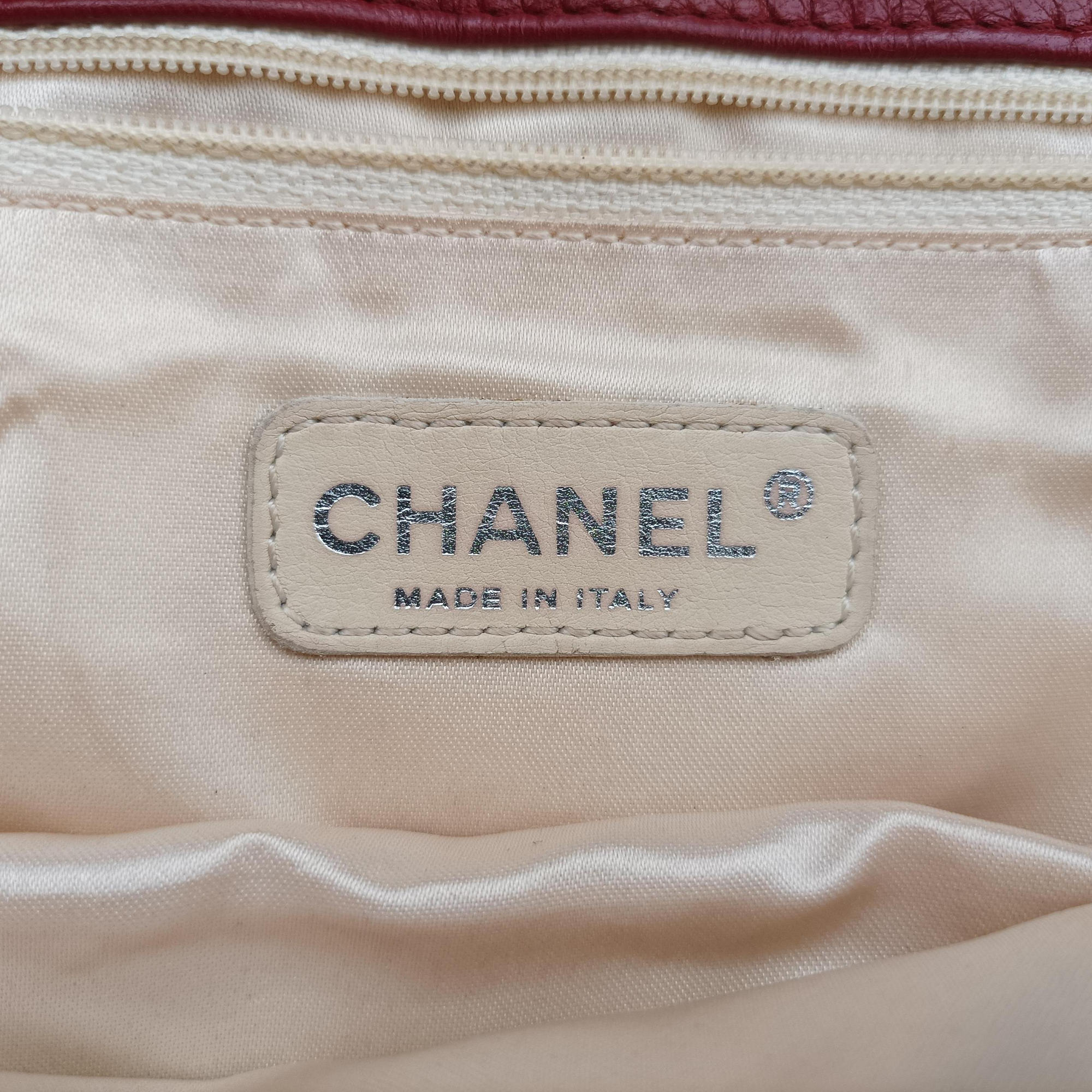 Pre-owned Chanel 2.55East West Red Leather A37691 shoulderbag | stylenewstar