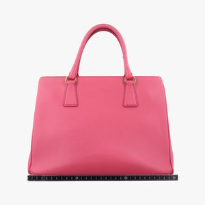 Pre-owned Prada Galleria Pink SAFFIANO Leather BN1786 shoulderbag | stylenewstar