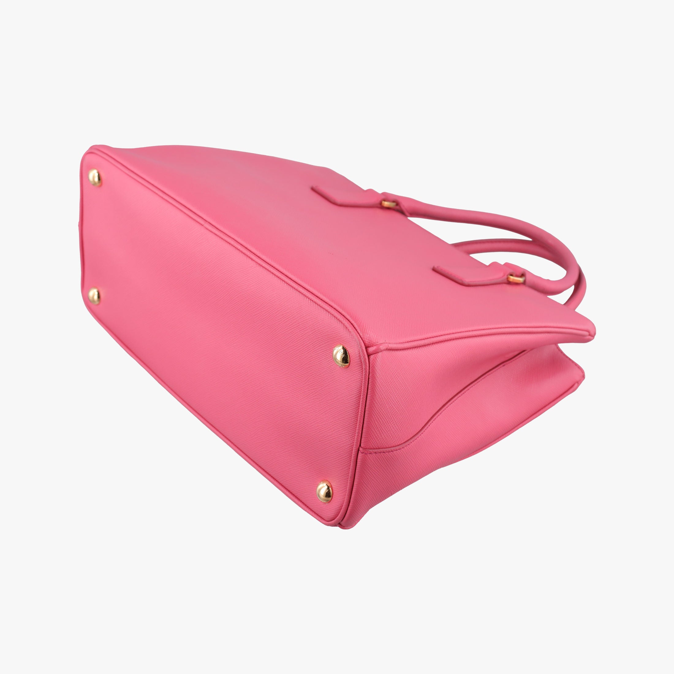 Pre-owned Prada Galleria Pink SAFFIANO Leather BN1786 shoulderbag | stylenewstar