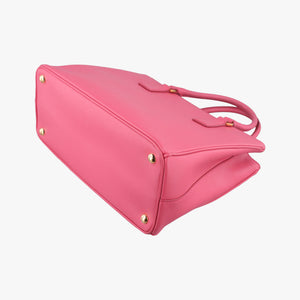 Pre-owned Prada Galleria Pink SAFFIANO Leather BN1786 shoulderbag | stylenewstar