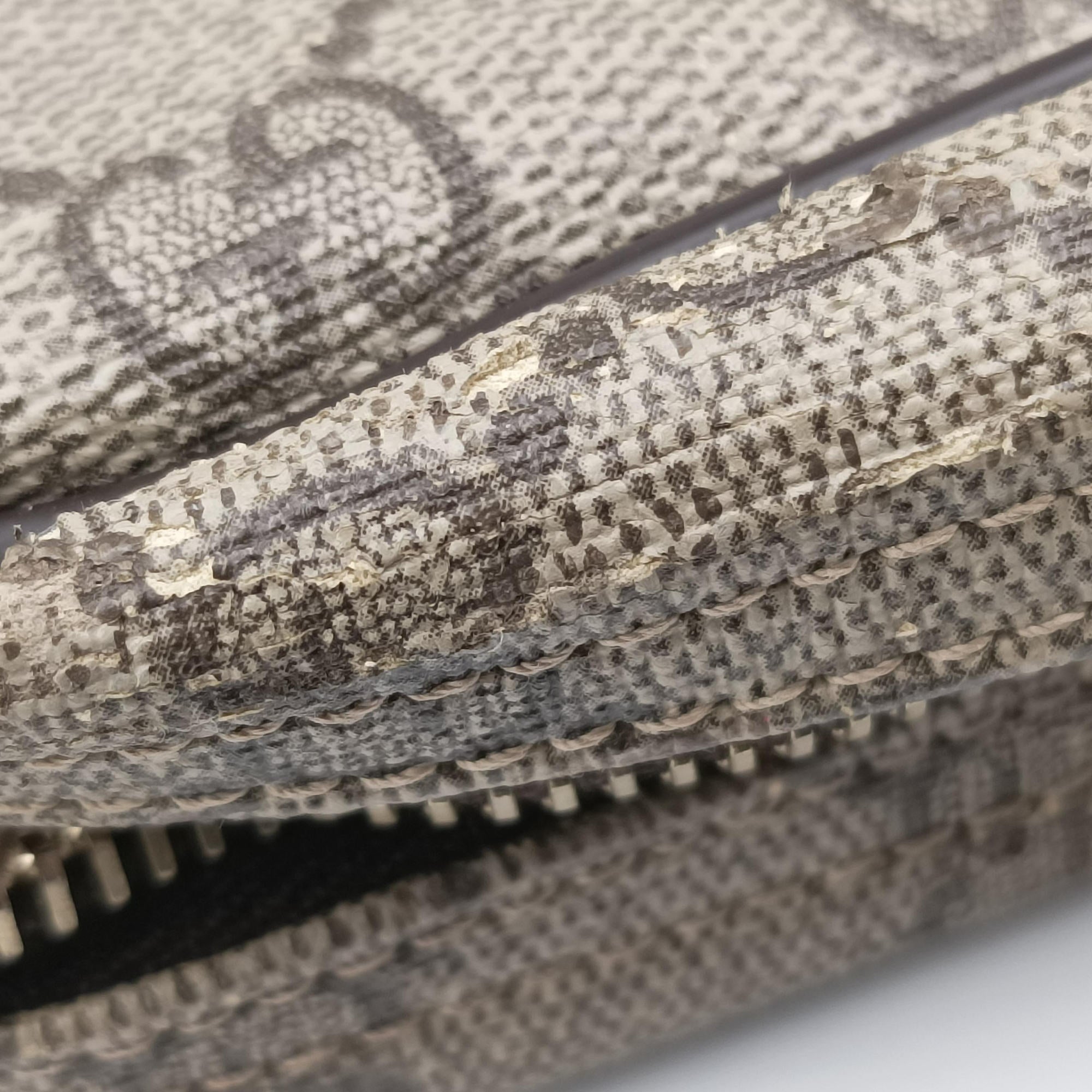 Pre-owned Gucci GG Imprime Messenger Beige×Brown PVC coated canvas×Leather 201448 shoulderbag | stylenewstar