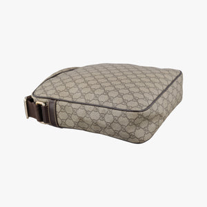 Pre-owned Gucci GG Imprime Messenger Beige×Brown PVC coated canvas×Leather 201448 shoulderbag | stylenewstar