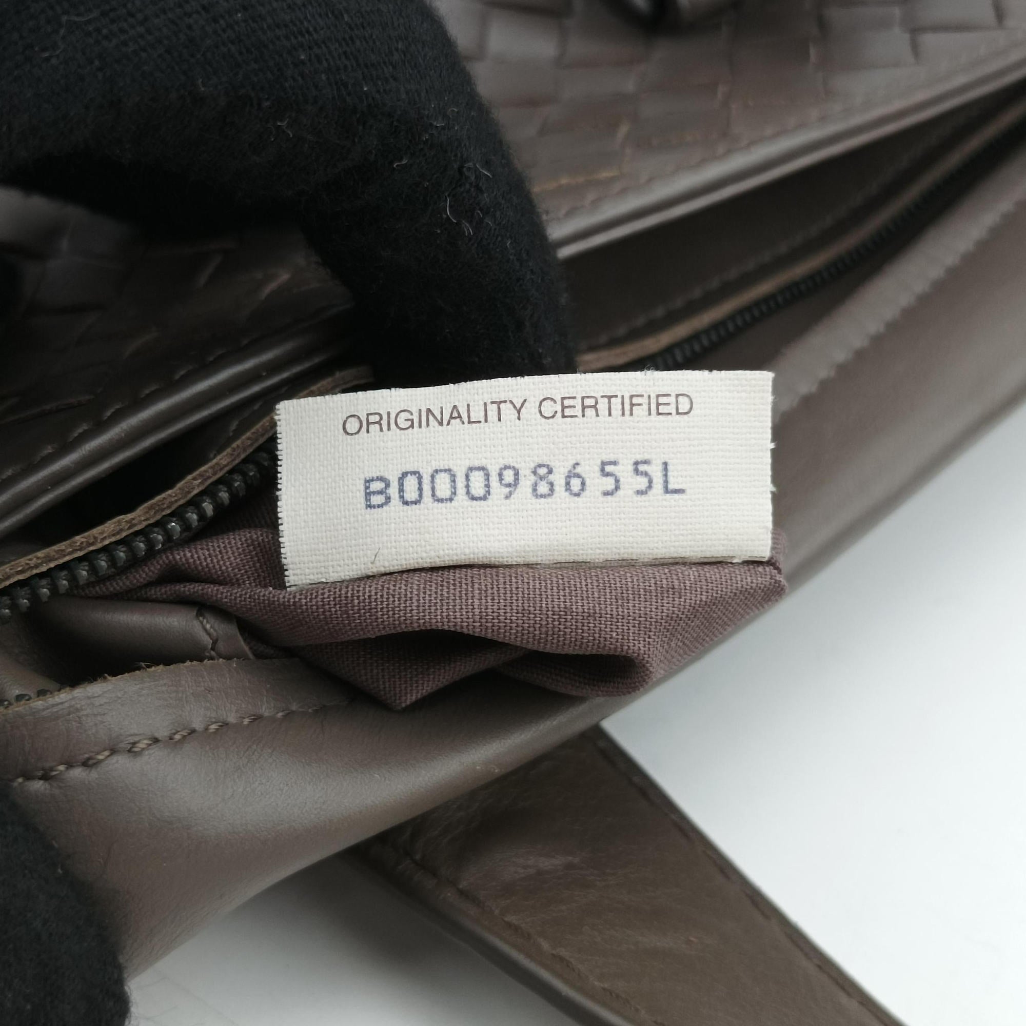 Pre-owned Bottega Veneta Intrecciato Shopper Acatl Brown lambskin  handbag | stylenewstar